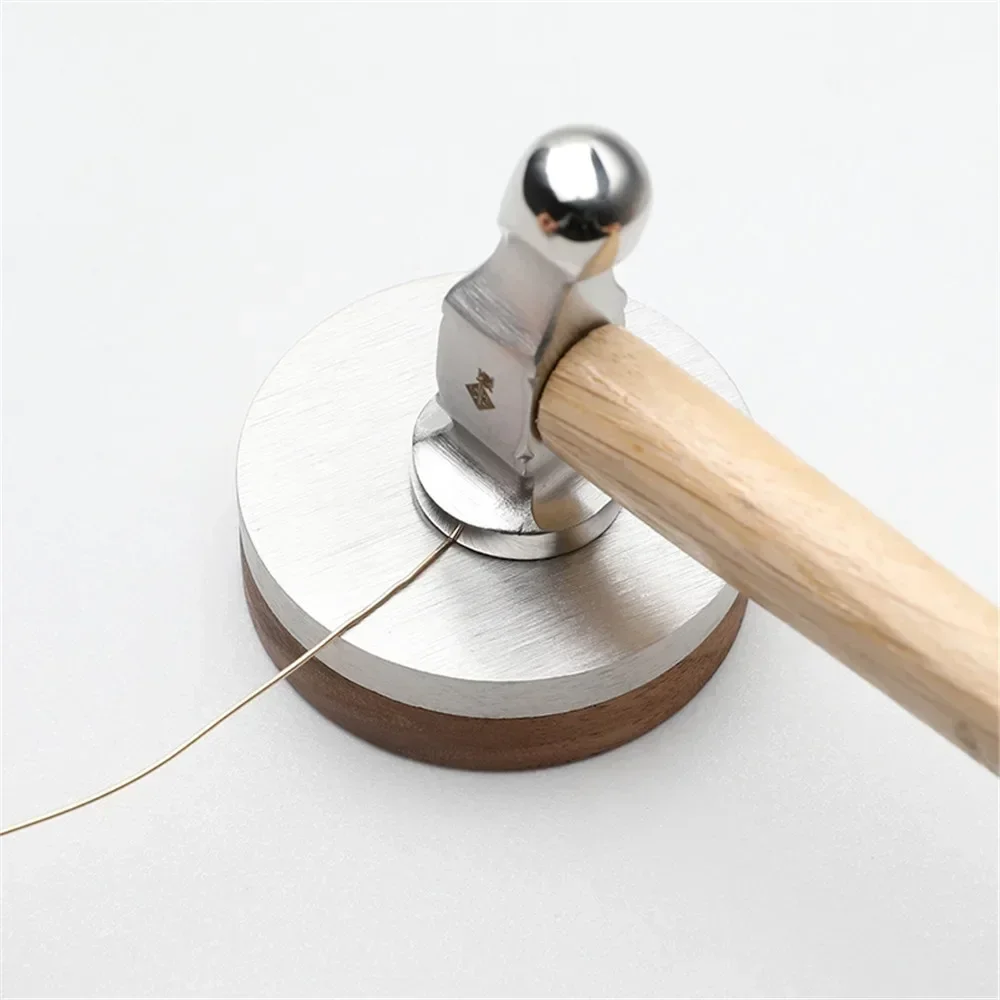 Leatherwork Hammer - Martillo de cabeza redonda de acero