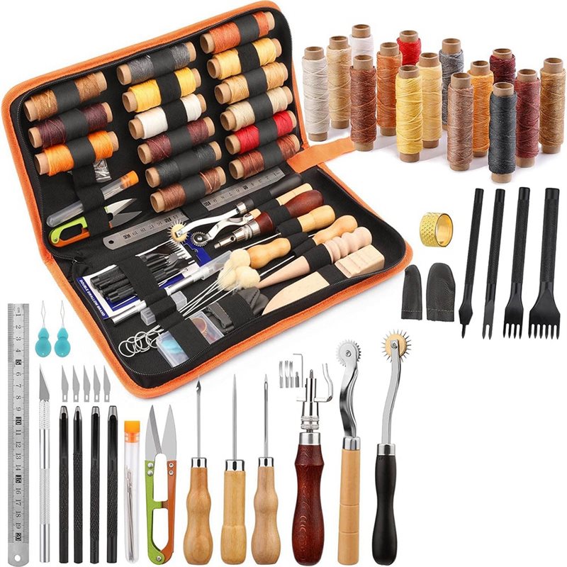 Beginner Leatherwork Kit - Kit de herramientas para trabajar el