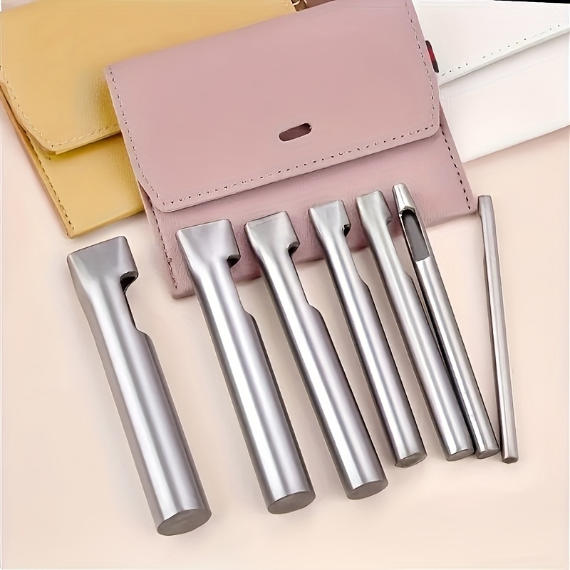 Leatherwork Hammer - Juego de 5 perforadores de cuero