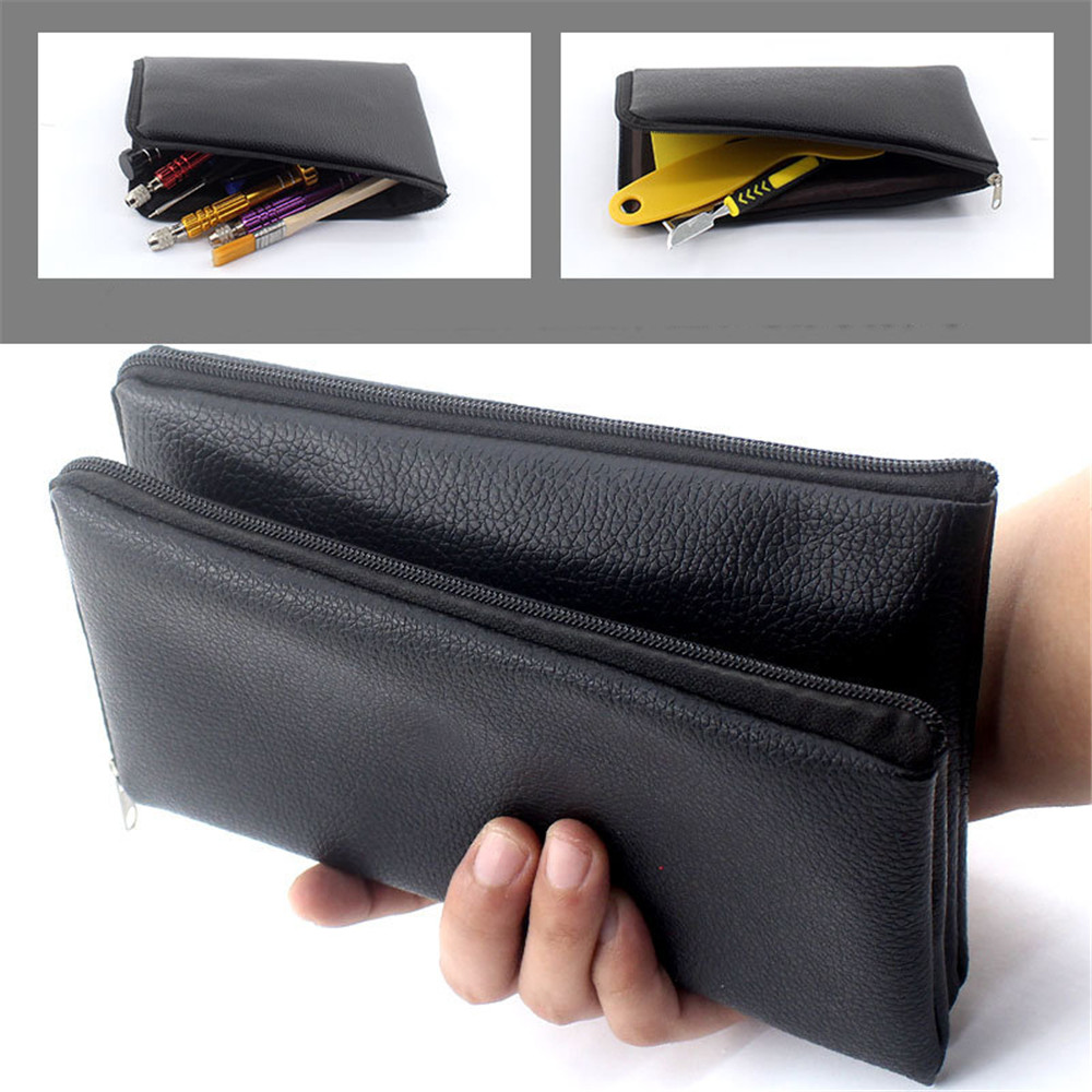 Leatherwork Hardware - Kit de accesorios portátil, destornillador, bolsa