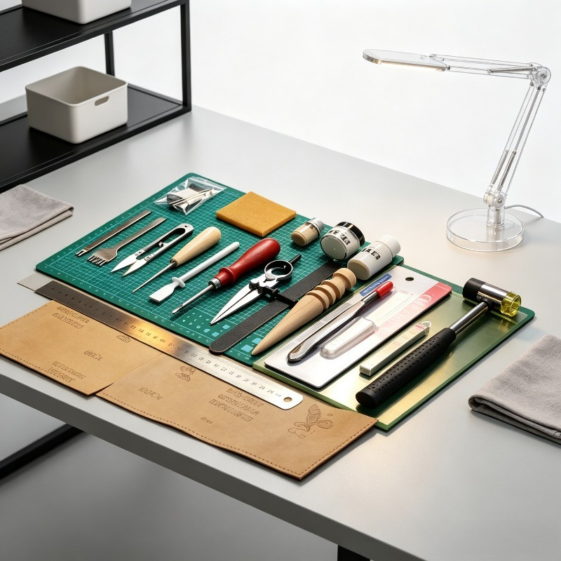 Beginner Leatherwork Kit - Kit de Iniciación para Trabajar con