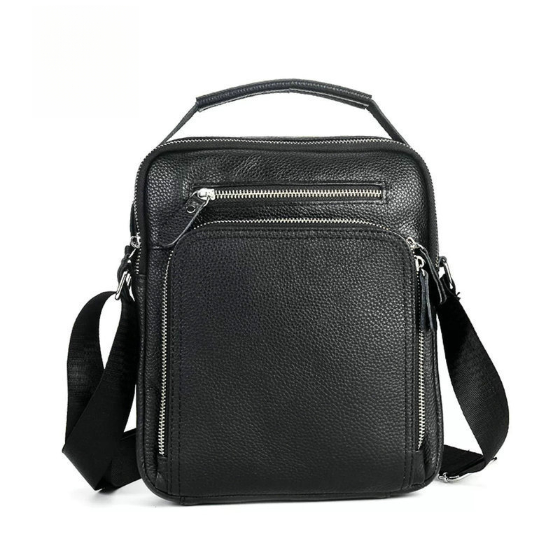 Leather Work Handbag - Bolso de mano impermeable para hombre