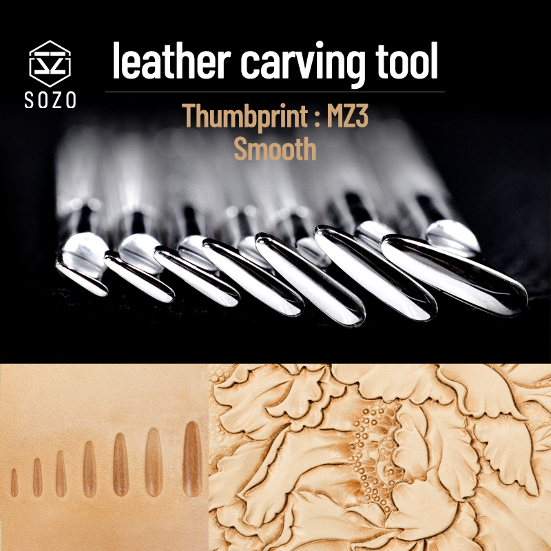 Leather Work Organiser - SOZO-Herramienta de estampado de cuero MZ3,