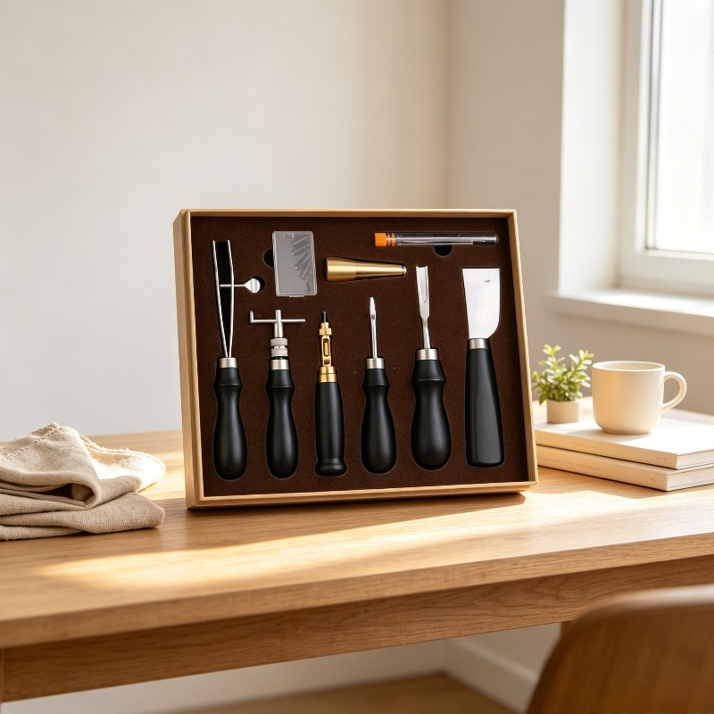 Kit Completo de Costura de Cue - Beginner Leatherwork Kit reseña y precio