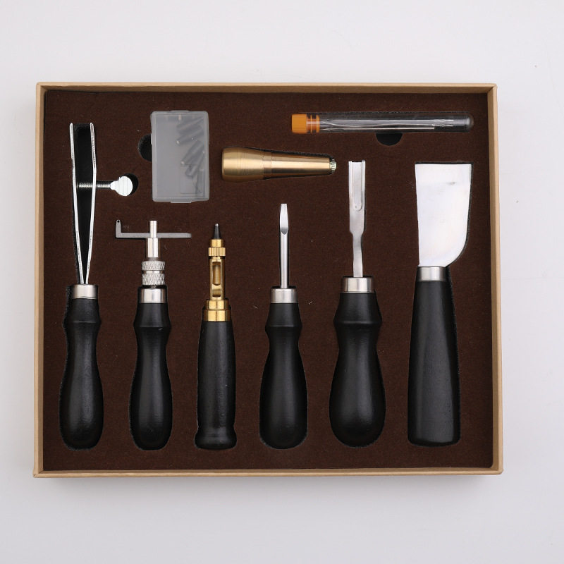 Kit Completo de Costura de Cue - Beginner Leatherwork Kit reseña y precio
