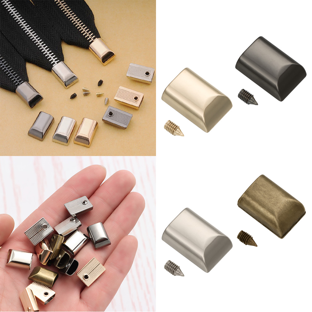 10 Uds. Tapón de cremallera de - Leatherwork Hardware reseña y precio