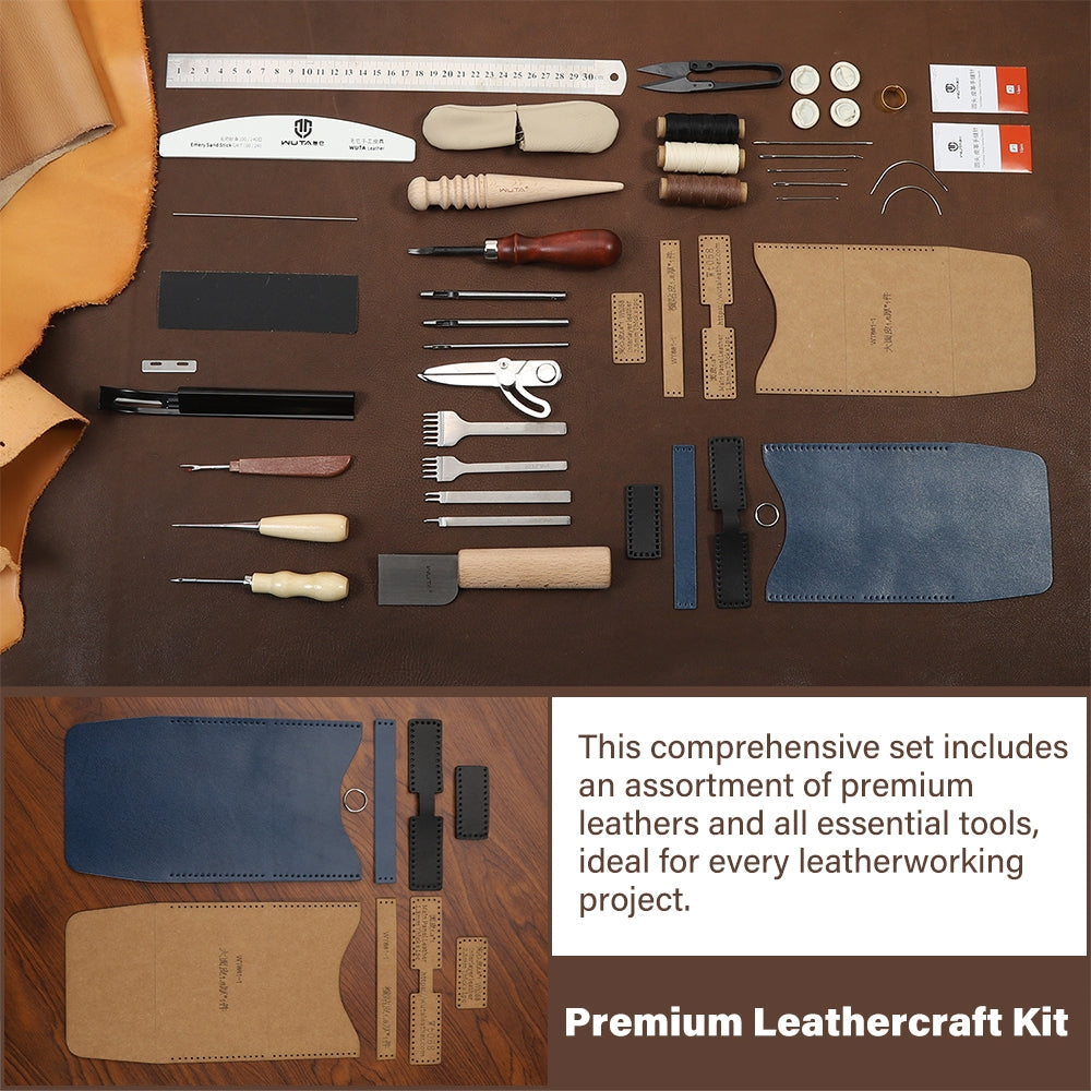 WUTA Kit de Herramientas para  - Beginner Leatherwork Kit reseña y precio