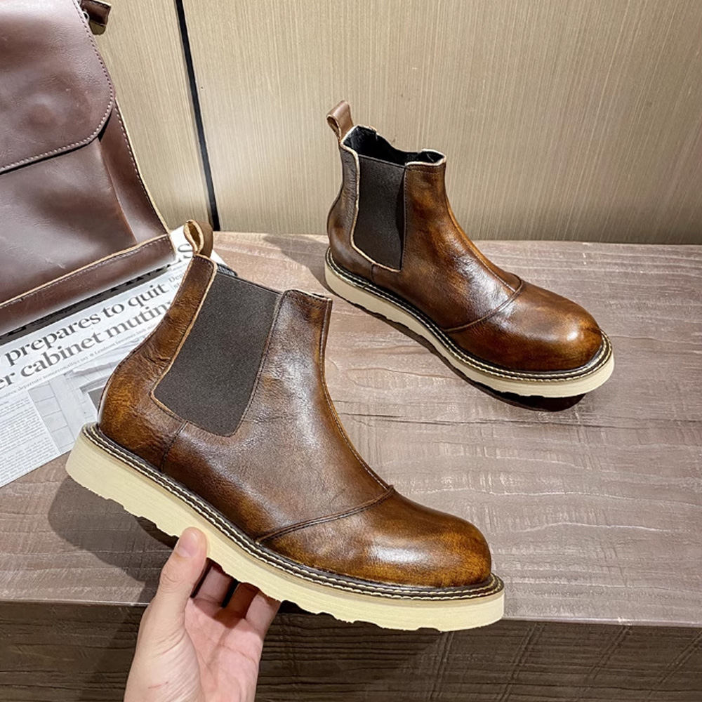 Botas Chelsea Retro de cuero g - Leather Work Western reseña y precio