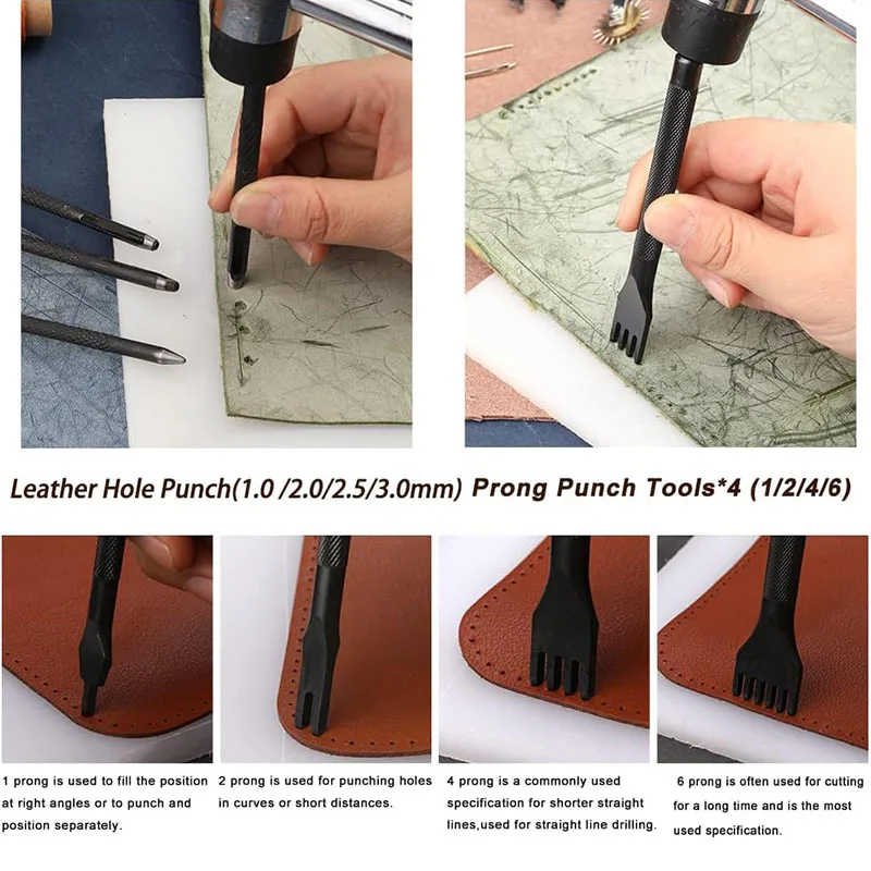 Kit de herramientas prácticas  - Beginner Leatherwork Kit reseña y precio