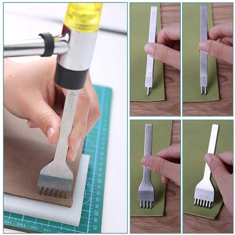 25 piezas de herramientas para - Beginner Leatherwork Kit reseña y precio