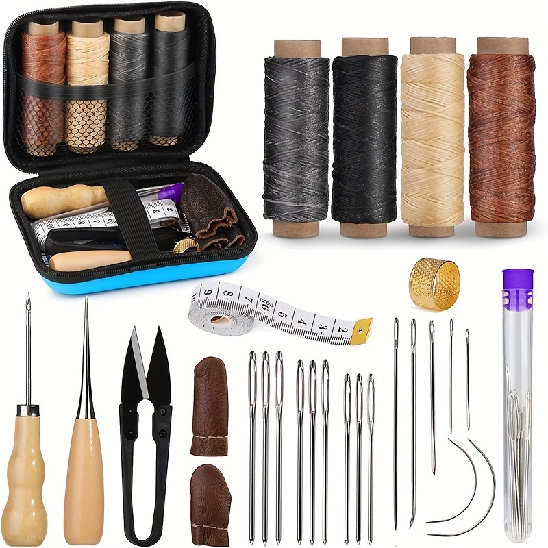 Kit de Costura de Cuero, Kit d - Leather Work Organiser reseña y precio