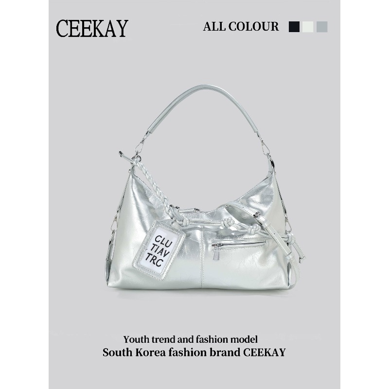 Bolso Hobo de Cuero Brillante  - Leather Work Handbag reseña y precio