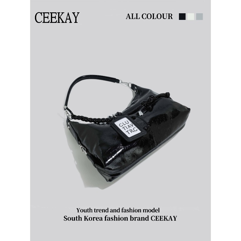 Bolso Hobo de Cuero Brillante  - Leather Work Handbag reseña y precio