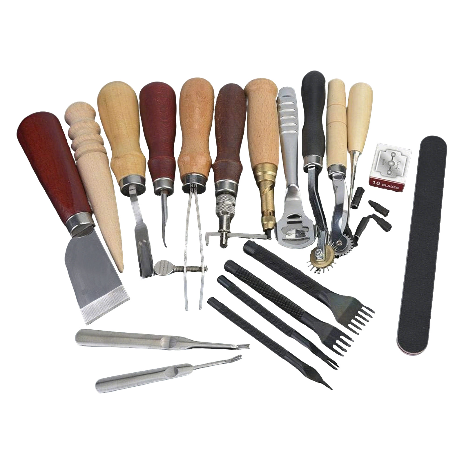 Herramientas para Trabajar el  - Beginner Leatherwork Kit reseña y precio