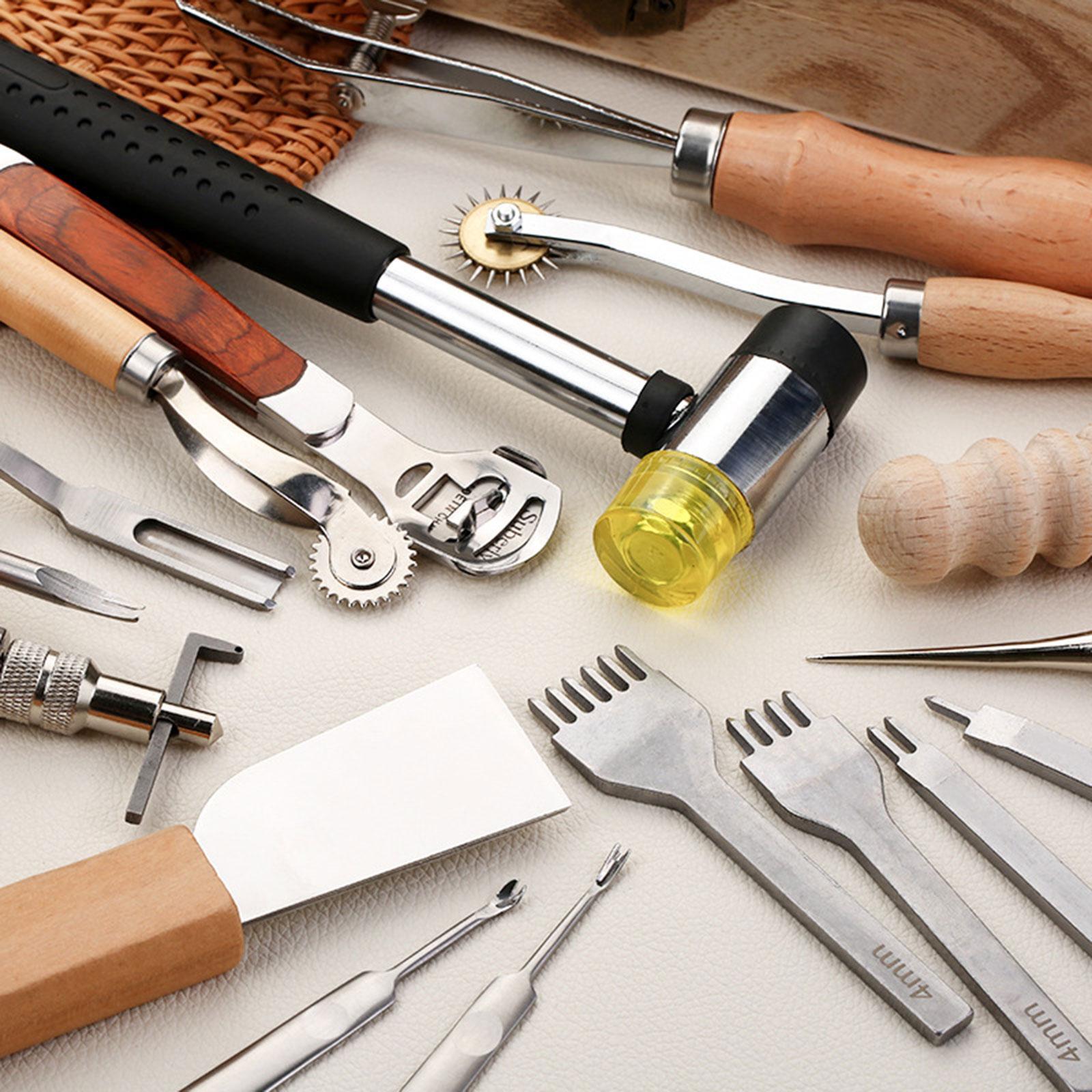 Kit de 29 Herramientas de Cuer - Beginner Leatherwork Kit reseña y precio