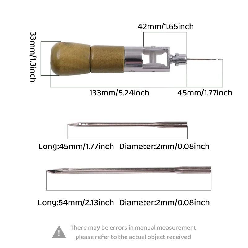 8 unids/set DIY hilo de coser  - Leatherwork Hammer reseña y precio