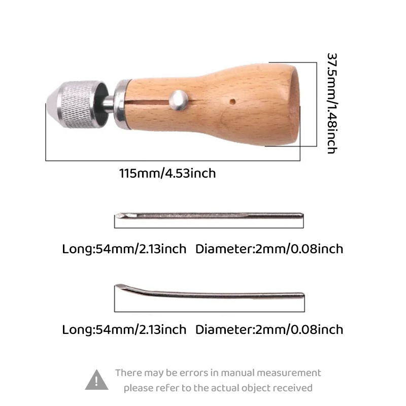 8 unids/set DIY hilo de coser  - Leatherwork Hammer reseña y precio