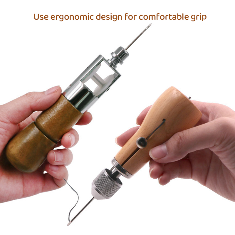 8 unids/set DIY hilo de coser  - Leatherwork Hammer reseña y precio