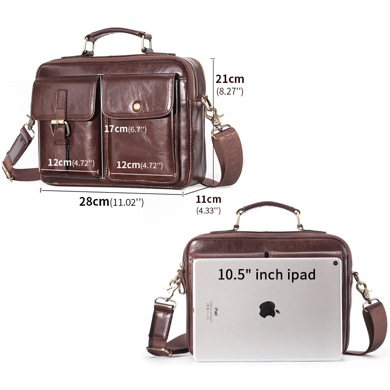 Nuevo bolso bandolera de cuero - Leather Work Handbag reseña y precio