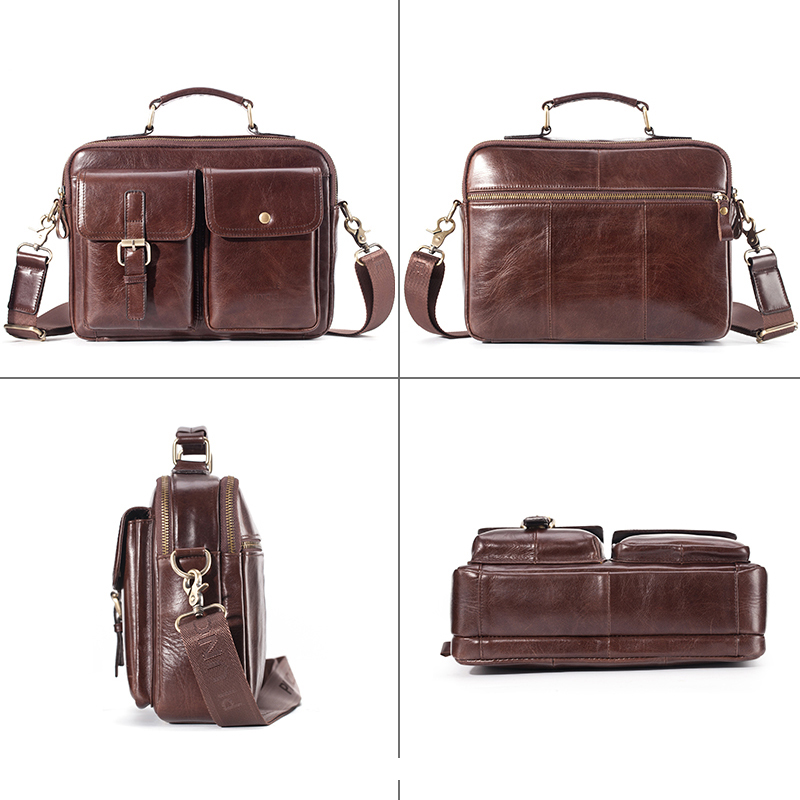 Nuevo bolso bandolera de cuero - Leather Work Handbag reseña y precio