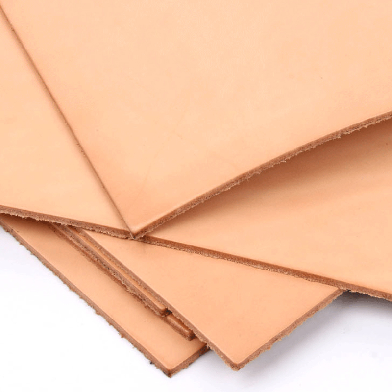 Tela de cuero genuino de 3mm d - Veg Tan Leather Hide reseña y precio