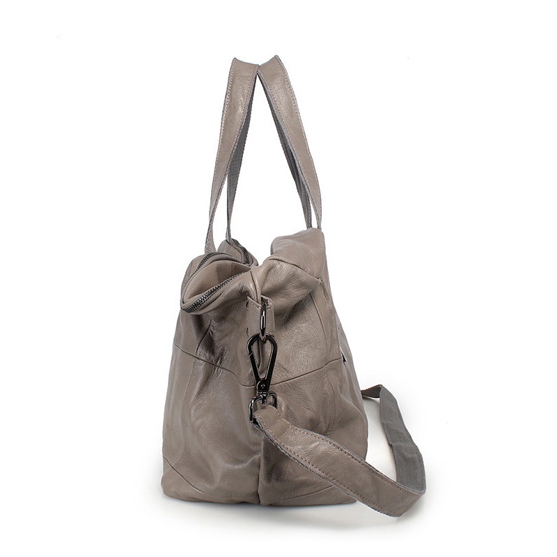 Bolso de mano de gran capacida - Leather Work Handbag reseña y precio