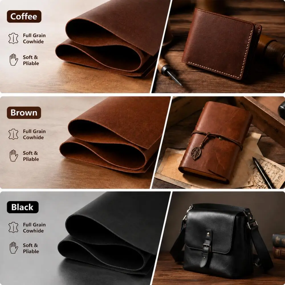 1 pieza de cuero de vaca curti - Veg Tan Leather Hide reseña y precio
