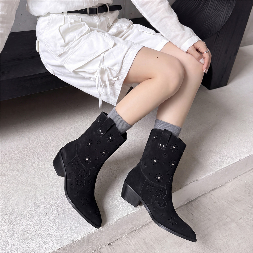 MILI-MIYA 2026 Botines Vaquero - Leather Work Western reseña y precio