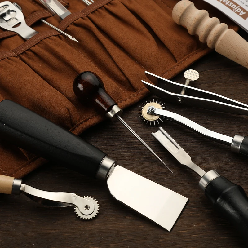 KRABALL-Kit de herramientas pr - Leather Work Organiser reseña y precio